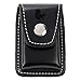 Squirrel Black Leather Lighter Case – Leather Lighter Pouch with Laser Etched Design – Lighter Case with Belt Loop and Easy Snap Closure – Great Gift Ideathumb 3