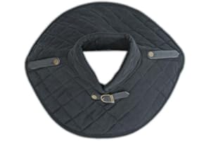 NauticalMart Cotton Armor Padding Collar Medieval Garment Black