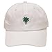 City Hunter C104 Palm Tree Summer Cotton Baseball Cap 15 Colors (White)
