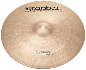 Istanbul Agop Traditional Thin Crash Cymbal 20 in.