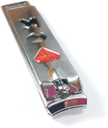 Stainless Steel Nail Clipper 1 pack (Pink)