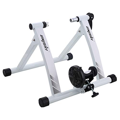 unisky Magnetic Bike Trainer Stand Steel Bicycle Exercise Cycling Fitness Portable Stand for Mountain & Road Bikes - Thumbnail 5