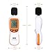 [Pinless Wood Moisture Meter] Dr.meter Upgraded Version Inductive Pinless Tools Intelligent Moisture Meter Digital Moisture Meter for Wood (Range 4% - 80% RH; Accuracy: 0.5%), MD918 (MS20)