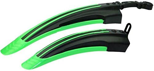 RALMALL Bike Mud Guard Front&amp;Rear Mudguards Fenders Plastic Set for Mountain Road Bike-Colorful