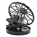 Mini Solar Clip Fan, Flytaker Household Portable Cooling Fans Energy Saving