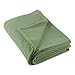 DII Luxury Solid Twin/Twin XL Fleece Blanket or Throw 60