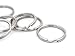 Round Edged Key Ring Split Ring 3/4