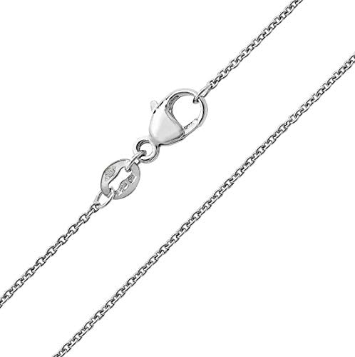 Platinum Ladies Belcher Chain - 41, 43, 46, 51cm WJS13998
