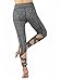 Women's Activewear Yoga Pants High Rise Workout Gym Spanx Tight leggings Grey Large