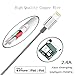 iPhone Lightning Cable, IDISON 5Colors [5-Pack], Premium Fast USB Charging Cord, Apple MFi Certified for iPhone Charger, iPhone SE/Xs/XS Max/XR/X/8 Plus/7/6 Plus,iPad Pro Air2,and More (Grey)