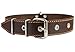 Dogs My Love Genuine Leather Dog Collar 1.4