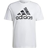 Adidas Mens Essentials Camouflage Print Tee