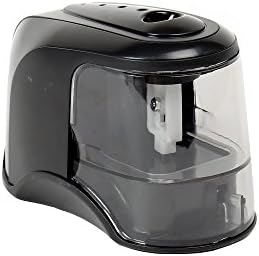Office Works, Automatic Pencil Sharpener, 3.25 x 3.75 inches,  Black