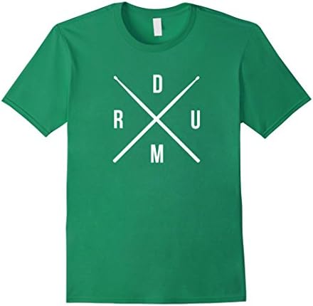 Mens Drumstick Drum T-Shirt Medium Kelly Green