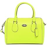 Coach Crossgrain Leather Bennett Satchel