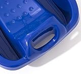 Prosperplast Blue Race Sledge Snow Glitter with Rope Steering Brakes view 8