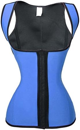 Fierce Honey Women's Neoprene Waist Training Abdominal Vest, Sky Blue, 3X-Large