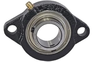 SNOWDOGG SaltDogg Spreader Part # 1411000-1in Cast Flange Bearing 2-Holed
