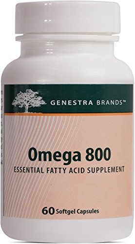 Genestra Brands - Omega 800 - Essential Fatty Acid Formula Supports Cognitive Health and Brain Function* - 60 Softgel Capsules Genestra Brands - Omega 800 - Essential Fatty Acid Formula Supports Cognitive Health and Brain Function* - 60 Softgel Capsules