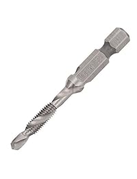 Yakamoz 6pcs SAE HSS combinación de taladro para brocas desbarbar avellanador Broca con 1 4 de vástago hexagonal