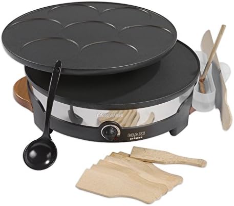 Lagrange 109006 Duo Crêpière 2 Plaques Grande et Mini - Cuisine A Vivre Lagrange 109006 Duo Crêpière 2 Plaques Grande et Mini