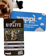 Zappi Co Giraffe Plush Toy 12-15cm Soft Cuddly Snuggle Friend view 7