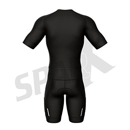image for Sparx Sports Sparx Triathlon Race Suit | Short Sleeve Aero Tri Suit | 