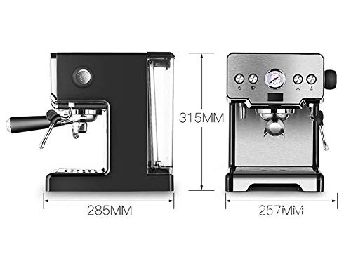 YQGOO Kaffeemaschine Eingebaute Kaffeemaschine Home Italienische halbautomatische Pumping Steam Milk Tea Shop Werbung – Bild 8