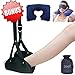 Airplane Footrest, Airplane Travel Accessories with Inflatable Travel Pillow U-Shape, Portable Travel Foot Rest Hammock for Long Trips Flights Train Bus - Travelers Businessman Necessities with Bag