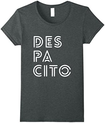 Womens Despacito T-Shirts for Men &amp; Women, Summer Top XL Dark Heather