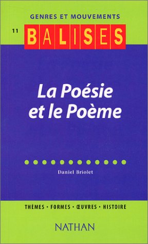La  poésie et le poème