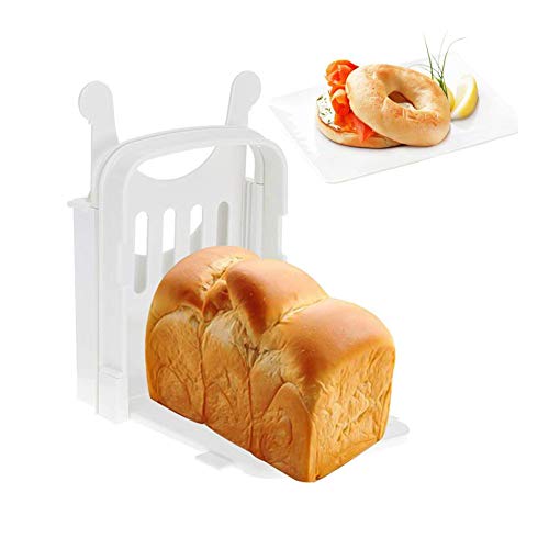 image for Coolcycling Bread Slicer Cutting Kitchen Tool Toast Cutter Sandwich Ma