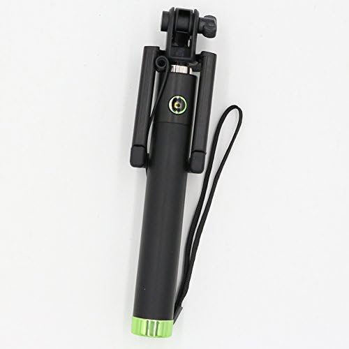 Perfect Bluetooth Selfie Stick, Khold Best Wireless Selfie Stick Next GEN Model. Bluetooth Remote Shutter. Love It or Return It! Smallest Extendable Selfie Stick Fits in Your Pocket.green