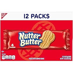 Nutter Butter Peanut Butter Sandwich Cookies, 4