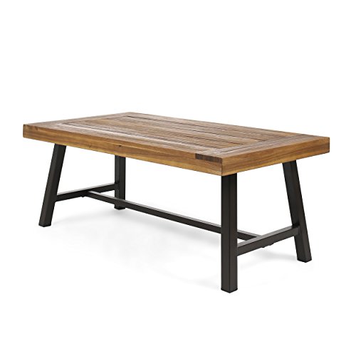Christopher Knight Home Carlisle Outdoor Acacia Wood Coffee Table