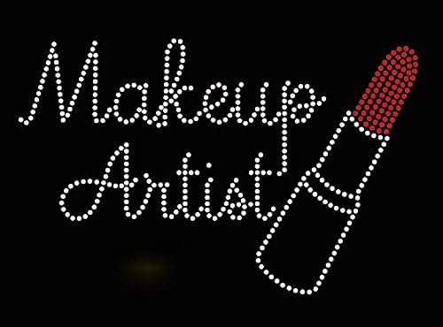 Makeup Artist Rhinestone Transfer Iron on