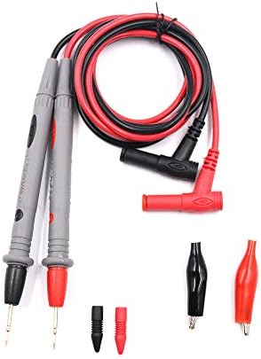 A-BF 1000V 20A Multimeter Test Lead Kit with Alligator Clips, Meter Leads Probe Wire Set