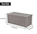 STARTWO Patio Furniture Covers,Waterproof Outdoor Furniture Cover,Heavy Duty Veranda Garden Rattan Furniture Sofa Cover,4 Piece Patio Covers with Windproof Buckle