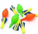 Dazzling Toys Foam Rocket Launcher Pack of 12 Sets Kids Educational Toy Gift