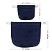 XY-Firestar Pregnancy Waistband Extender Elastic Maternity Belly Band Adjustable Waistband Belt for Pregnancy Women Navy and Grey