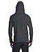 Anvil Lightweight Long Sleeve Hooded T-Shirt. 987 Large Black/Dark Grey