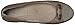 Ecco Footwear Womens Touch Quilted Ballerina Ballet Flat, Warm Grey/Stone, 37 EU/6-6.5...