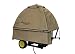 GenTent 10k Generator Tent Running Cover - Universal Kit (Standard, TanLight) - Compatible with 3000w-10000w Portable Generators primary