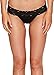 Pact Women's Lace-Waist Thong 4-Pack Black Medium