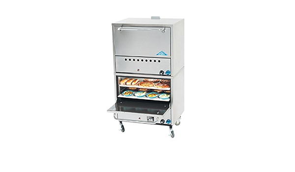 Amazon.com: Comstock Castillo 2po26 doble Stacked Gas Horno de pizza :  Industrial y Científico