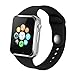 Smart Watch, KKCITE Bluetooth Smart Watch Sweatproof Cell Phone SIM 2G GSM with Camera Support Sleep Monitor Push Message Anti lost for Android HTC Sony Samsung LG Google and ios Smartphones