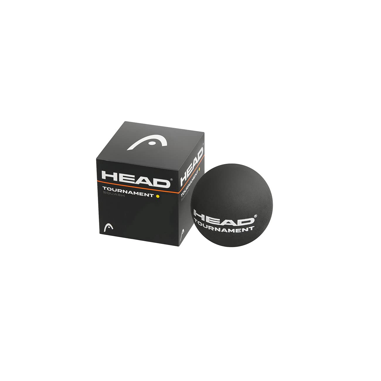 HEAD Tournament Single Yellow Dot squash ball 1 dozen