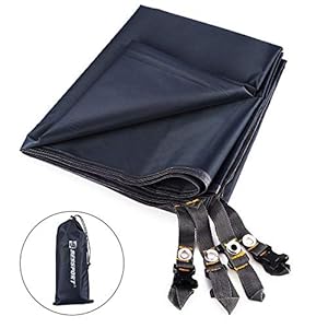 Bessport Tentzeil waterdicht 210D voor Oxford-doek, tentonderlegger met draagtas voor 1-2-3-4 personen, tent…