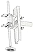 Xtenda-Leg® Bracket Stand Off, Allows Xtenda-Leg® feet to Lift up Above Original Ladder mfg. Legs.