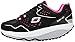 Skechers Women's Shape UPS Everyday Comfort Fashion Sneaker, Black/Hot Pink, 7 M US